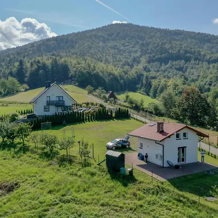 Domek Z Pieknym Widokiem Jawornica House Targanice Exterior foto