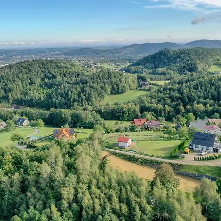 Domek Z Pieknym Widokiem Jawornica House Targanice Exterior foto